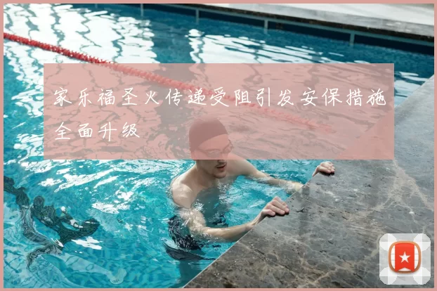 家乐福圣火传递受阻引发安保措施全面升级