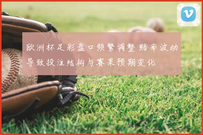 欧洲杯足彩盘口频繁调整 赔率波动导致投注结构与赛果预期变化